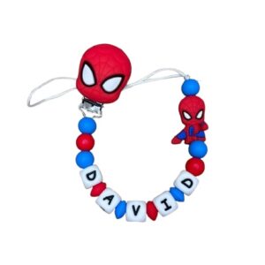 Chupetero Spiderman personalizado