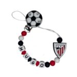 Chupetero De Silicona Athletic Bilbao personalizado