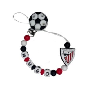Chupetero De Silicona Athletic Bilbao personalizado
