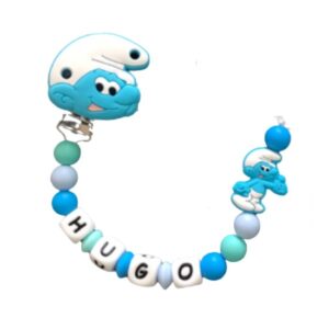 Chupetero Pitufo personalizado