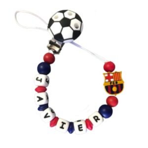 Chupetero FCB personalizado
