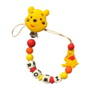Chupetero Winnie the poh personalizado