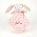 DOU-DOU Cabecitas Conejito Rosa Personalizado