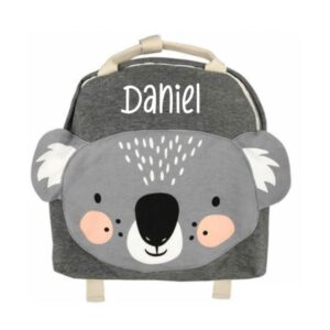 Mochila Koala gris personalizada