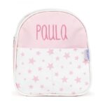Mochila Estrellas Rosa Personalizada