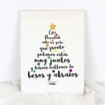 Lienzo Navidad Esta Navidad