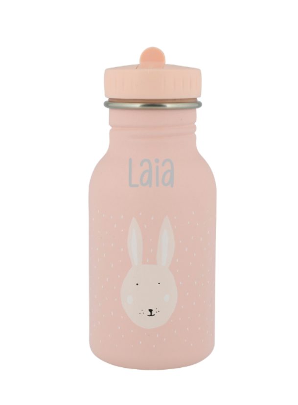Botella infantil Trixie Mrs. Rabbit de acero inoxidable 350Ml personalizada