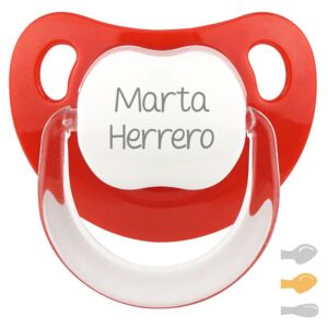 Chupete personalizado Rojo baby