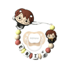 Chupetero De Silicona Harry Potter con chupete personalizado