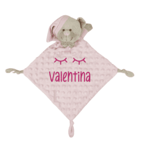 DOU-DOU Osito dormilón rosa Personalizado